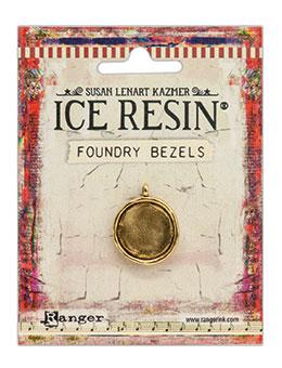 ICE Resin® Foundry Bezel Simple Circle Bezels & Charms ICE Resin® Gold 