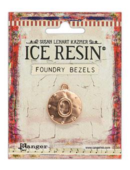 ICE Resin® Foundry Bezel Cabby Round Bezels & Charms ICE Resin® Rose Gold 