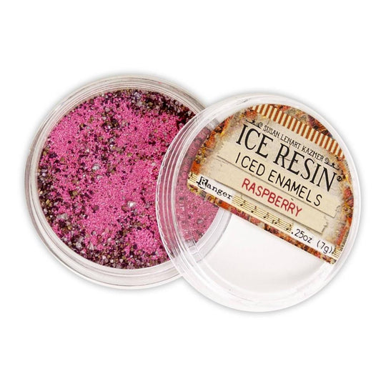 ICE ResinÂ® Raspberry Iced Enamels Powders ICE ResinÂ® 