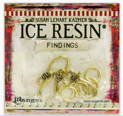 ICE Resin® Findings S Hooks & Jump Rings: Antique Bronze Findings ICE Resin® 