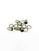 ICE Resin® Findings 7mm End Caps & Jump Rings: Antique Bronze Findings ICE Resin® 