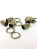 ICE Resin® Findings 8mm End Caps & Jump Rings: Antique Bronze Findings ICE Resin® 