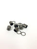 ICE Resin® Findings 8mm End Caps & Jump Rings: Antique Silver Findings ICE Resin® 