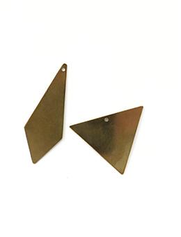 Brass Geometric Silhouettes, 2 pcs. Bezels & Charms ICE Resin® 