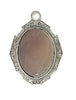 Rue Romantique Large Oval Antique Silver Closed Bezel, 1 pc. Bezels & Charms ICE Resin® 