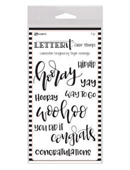 Letter It™ Clear Stamp Set - Celebration Stamps Letter It 