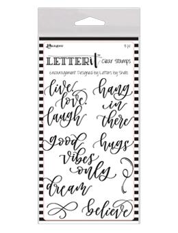 Letter It™ Clear Stamp Set - Encouragement Stamps Letter It 