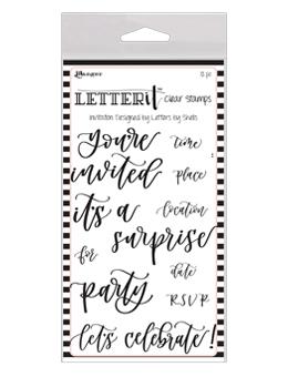 Letter It™ Clear Stamp Set - Invitation Stamps Letter It 