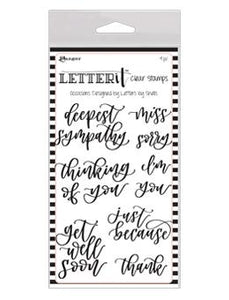 Letter It™ Clear Stamp Set - Occasions Stamps Letter It 