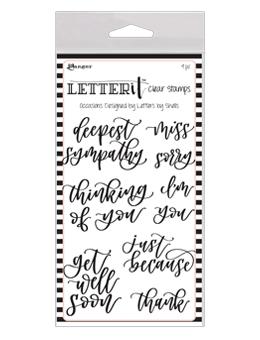 Letter It™ Clear Stamp Set - Occasions Stamps Letter It 