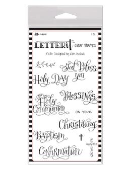 Letter Itâ„¢ Clear Stamp Set - Faith Stamps Letter It 