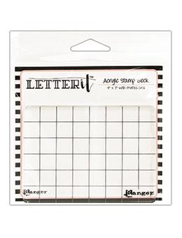 Letter It™ Acrylic Stamping Block Tools & Accessories Letter It 