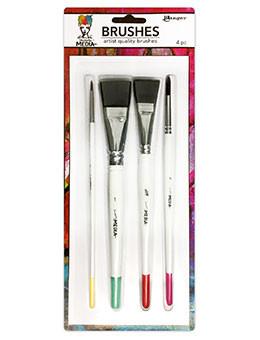 Dina Wakley MEdia 1/2 inch Brushes