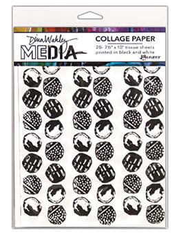 Dina Wakley Media Collage Paper Backgrounds Surfaces Dina Wakley Media 