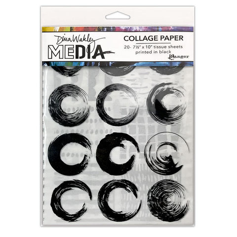 Dina Wakley Media Collage Paper - Elements Surfaces Dina Wakley Media 