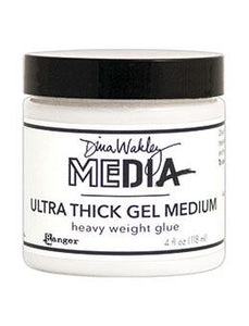 Dina Wakley Media Ultra Thick Gel Medium, 4oz Adhesives & Mediums Dina Wakley Media 
