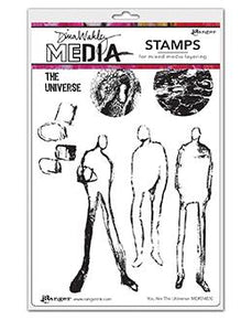 Dina Wakley Media Stamp You Are the Universe Stamps Dina Wakley Media 
