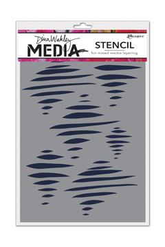 Dina Wakley Media Stencils Tornado Stencil Dina Wakley Media 