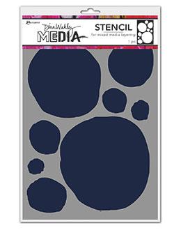 Dina Wakley Media Stencils Circles for Painting
