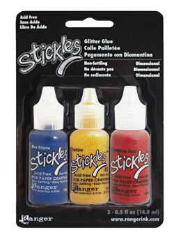 Stickles Kit - Super Hero Glitter Ranger Ink 