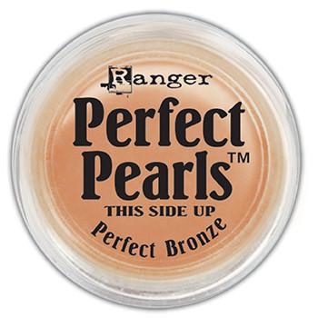 Perfect Pearls™ Pigment Powder Perfect Bronze, .25oz. Pigment Powders Ranger Brand 