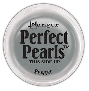 Perfect Pearls™ Pigment Powder Pewter, .25oz. Pigment Powders Ranger Brand 