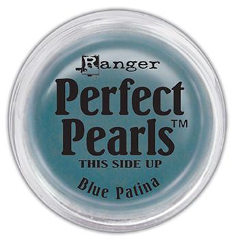 Perfect Pearls™ Pigment Powder Blue Patina, .25oz. Pigment Powders Ranger Brand 