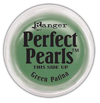 Perfect Pearls™ Pigment Powder Green Patina, .25oz. Pigment Powders Ranger Brand 