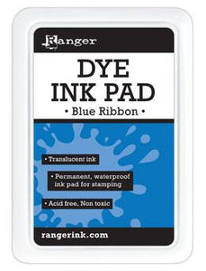 Ranger Dye Ink Pad Blue Ribbon Dye Ink Pad Ranger Brand 