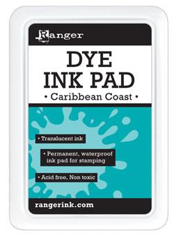 Ranger Dye Ink Pad Caribbean Coast Dye Ink Pad Ranger Brand 