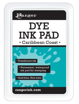 Ranger Dye Ink Pad Caribbean Coast Dye Ink Pad Ranger Brand 