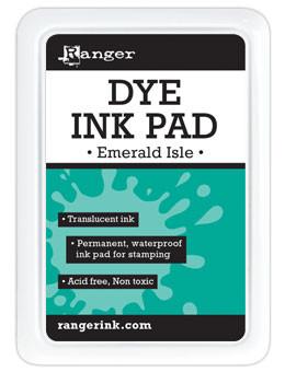 Ranger Dye Ink Pad Emerald Isle Dye Ink Pad Ranger Brand 