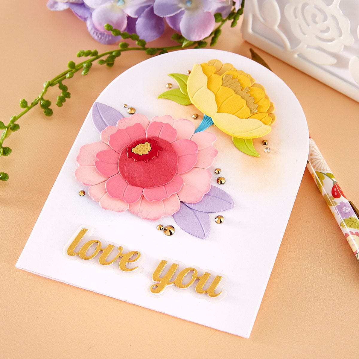 Simon Hurley create. Spellbinders In Bloom Die Cutting Dies Simon Hurley 