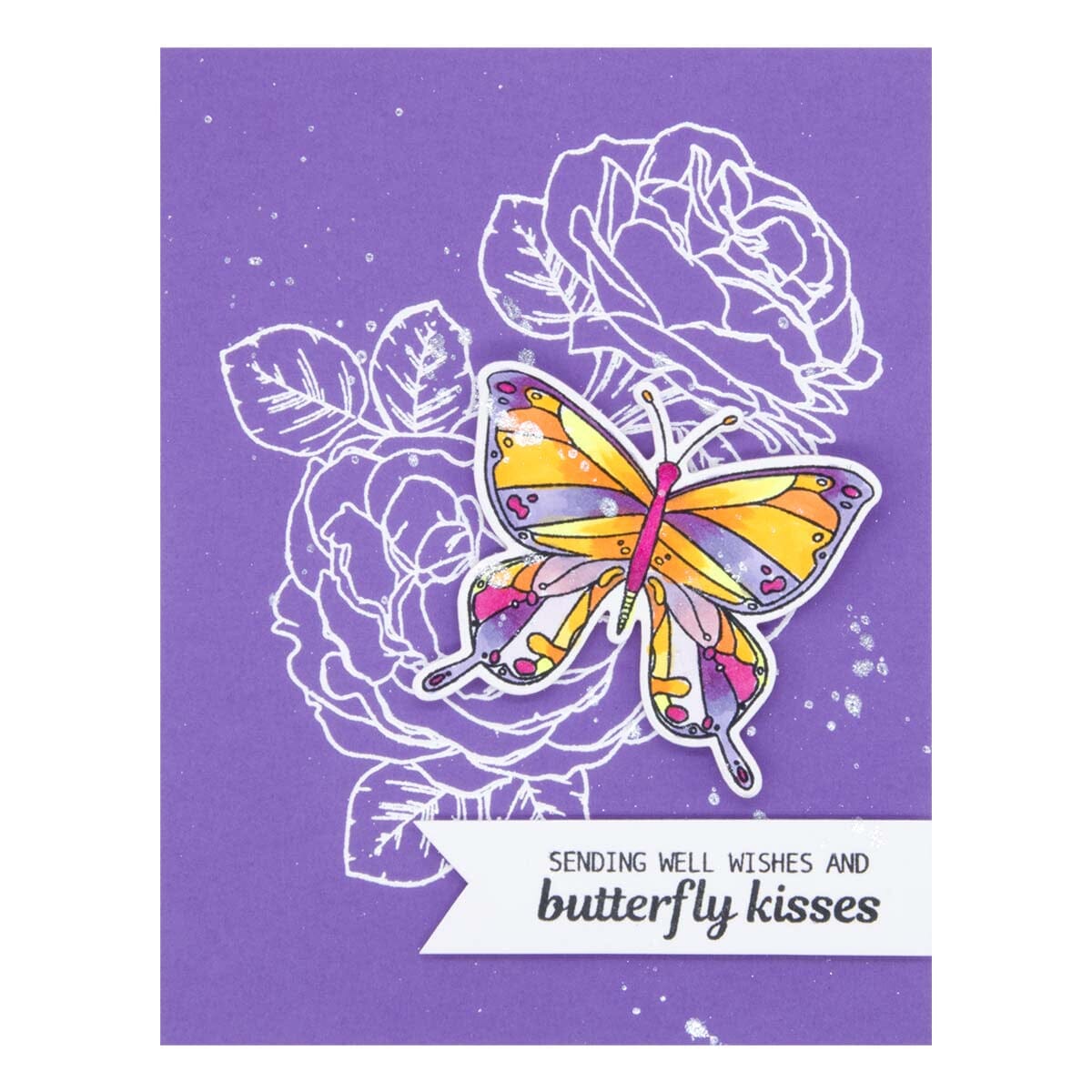 Simon Hurley create. Spellbinders Butterfly Kisses Die Cutting Dies Simon Hurley 