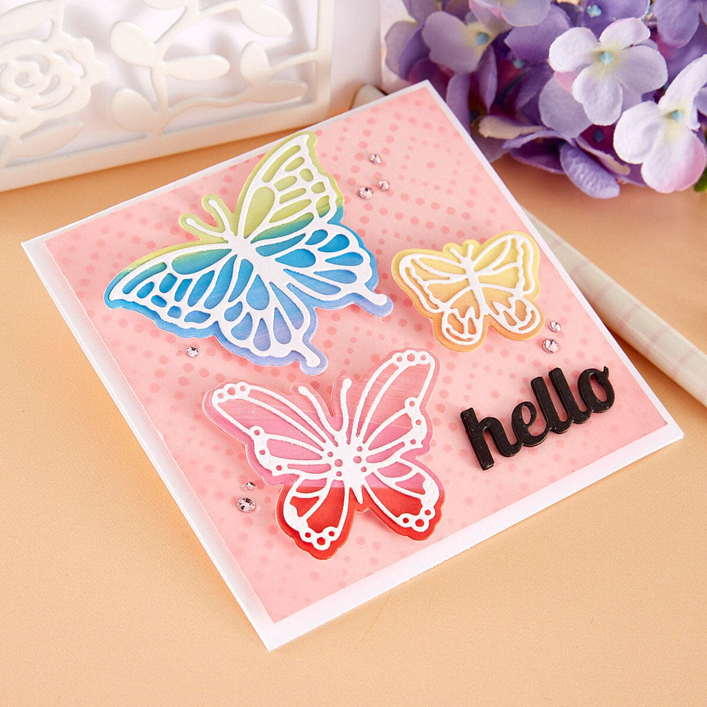 Heart Cut Stamping Foam  Ranger Simon Hurly create. - Spellbinders Paper  Arts