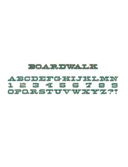 Tim Holtz® Alterations by Sizzix Sizzlits® Decorative Strip Dies - Alphabet Die - Boardwalk Cutting Dies Tim Holtz Other 