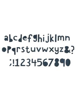 Tim Holtz® Alterations by Sizzix BIGZ XL ALPHA DIE- CUTOUT LOWER Ranger Ink 