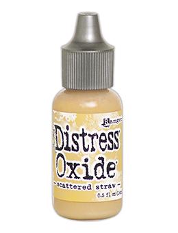 Tim Holtz Ranger Distress Oxide Ink Bundle - Four 3 x 3 Pads (S - Soft  Shades : Scattered Straw, Shabby Shutters, Weathered Wood, and Victorian