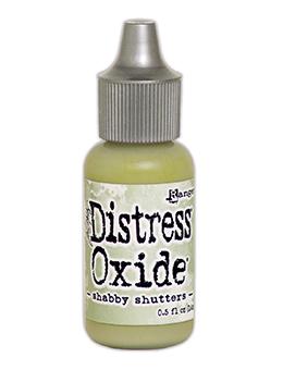 Tim Holtz Distress Ink Re-Inker Ricarica 15ml - Forest Moss, Inchiostro Acido-free Per Scrapbooking