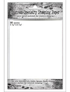 TH Distress® Specialty Stamping Paper 4.25" x 5.5", 20pc Surfaces Distress 