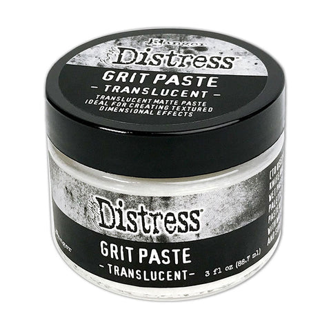 Tim Holtz Distress® Grit-Paste Translucent, 3oz Adhesives & Mediums Distress 
