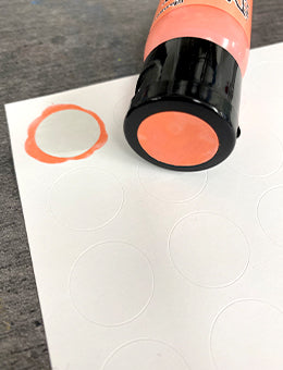 Ranger Large Round Swatch Labels 0.75