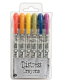 Lot de 12 Crayons aquarellables 'Tim Holtz - Distress' Set 2 - La