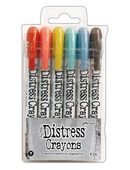 Ranger Ink - Tim Holtz - Distress Crayons - Set 7
