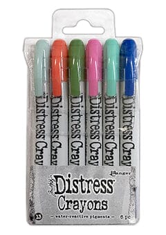 Tim Holtz Distress Crayons: Set 14 - TDBK82293