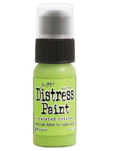 Tim Holtz Distress® Dabber Paint Twisted Citron, 1oz Paint Tim Holtz 