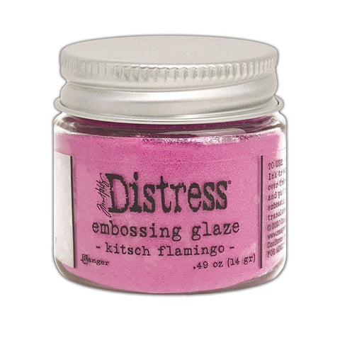 Tim Holtz® Distress Embossing Glaze Kitsch Flamingo Powders Distress 