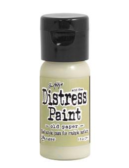 Tim Holtz Distress® Flip Top Paint Old Paper, 1oz Paint Tim Holtz 