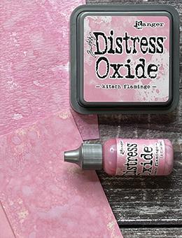 Tim Holtz Distress® Oxide® Ink Pad Re-Inker Kitsch Flamingo 0.5oz Ink Distress 
