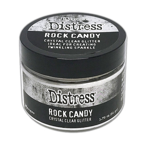 Tim Holtz Distress® Glitter - Clear Rock Candy, 3oz Glitter Distress 